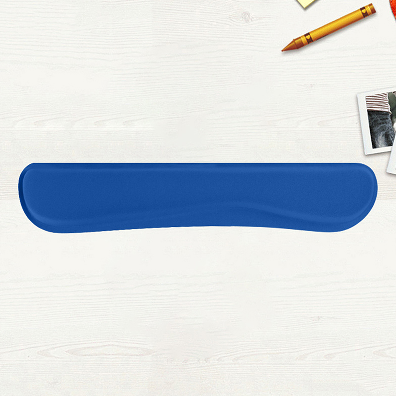 Klawiatura podkładka podpierająca nadgarstek podkładka strąk myszkę na nadgarstek z pianki pamięć Super Cienki błonnik robić komputer stancjonarny klawiatury robić gier podniesione ręce platformy: pomarańczowy