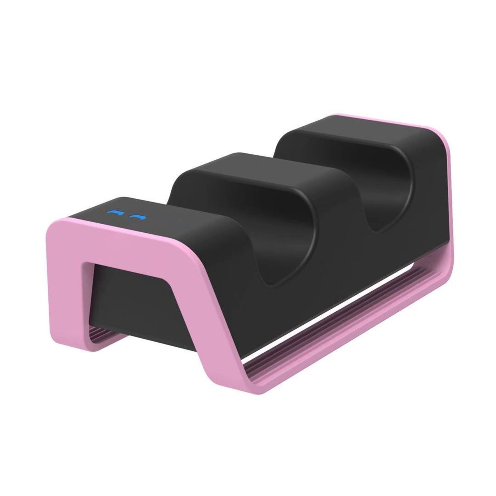 Draadloze Game Controller Lader Snel Opladen Docking Station Voor PlayStation5 PS5 Dubbele Usb Dual Stand Met Led Indicator: Black pink