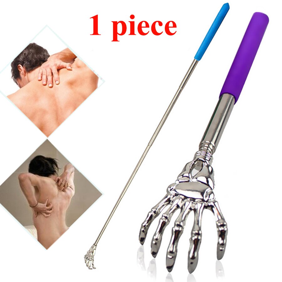 Gratte dos en bois, outil de santé pour gratter le dos en bois, masseur pour gratter le dos du corps, Massage du soulagement du bambou des démangeaisons: 1pcs