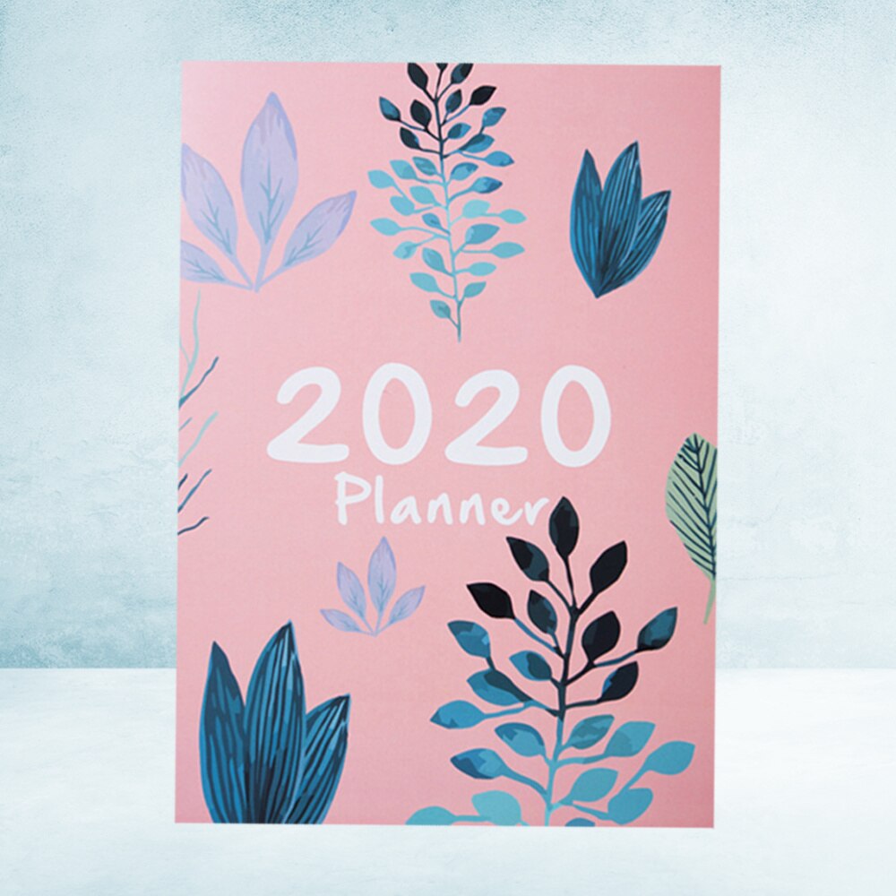 1Pc A4 Planner Efficiency Agenda Schedule Notebooks Diary Stationery for Home School Office): Picture 5