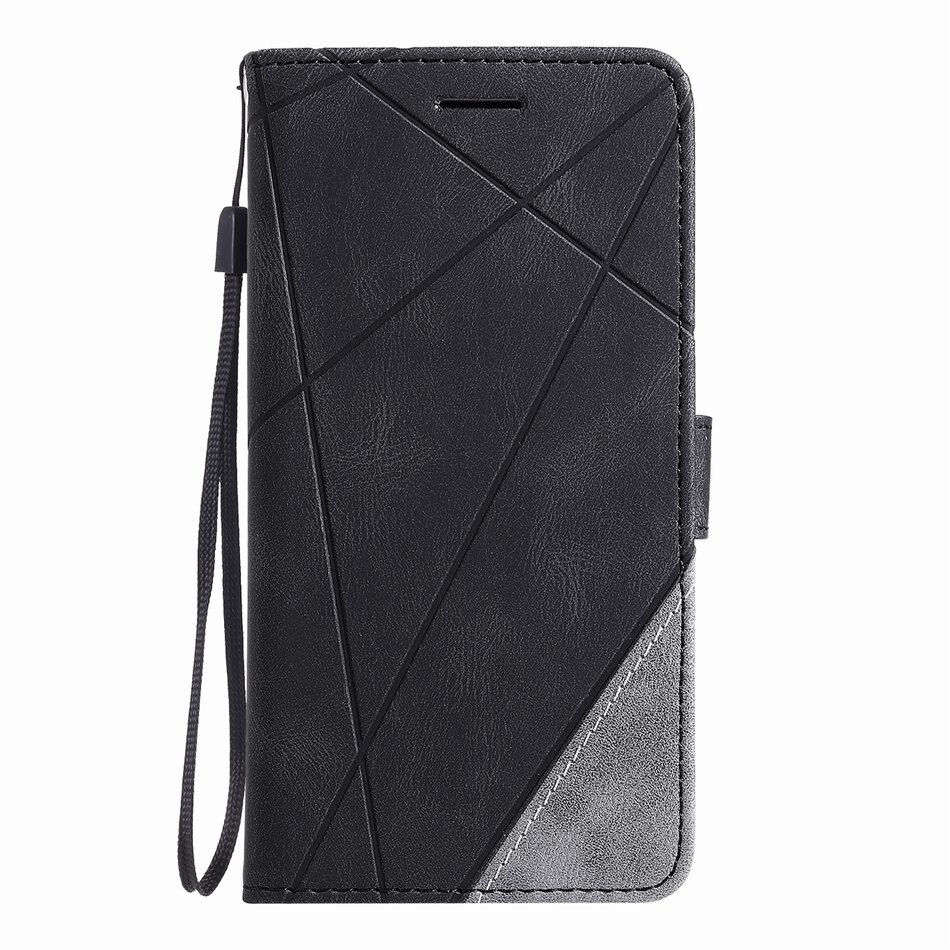 Solid Color Business Holster For Oneplus 8 Pro 1+8 1+8Pro One plus 8 8Pro Cute PU Leather Phone Case Hit Color Stand Cover O21G: For Samsung J330 / Black