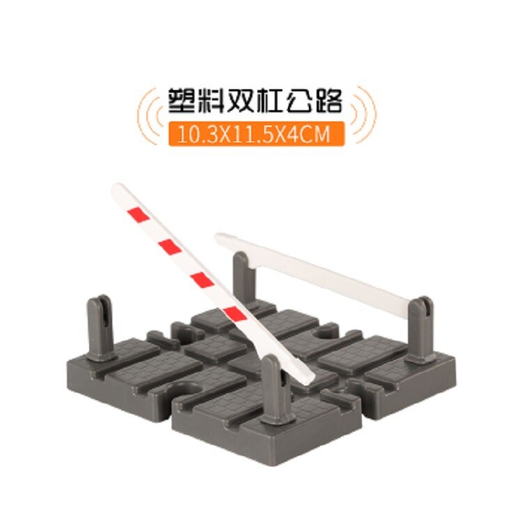 Houten Scène Spoor Accessoires Compatibel Met Magnetische Trein Bulk Spoor Accessoires Slagboom Spoor Scène: TTC114