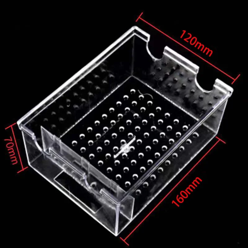 Caja de filtro externo para acuario, sistema de circulación por goteo de filtración superior, contenedor de filtro para pecera