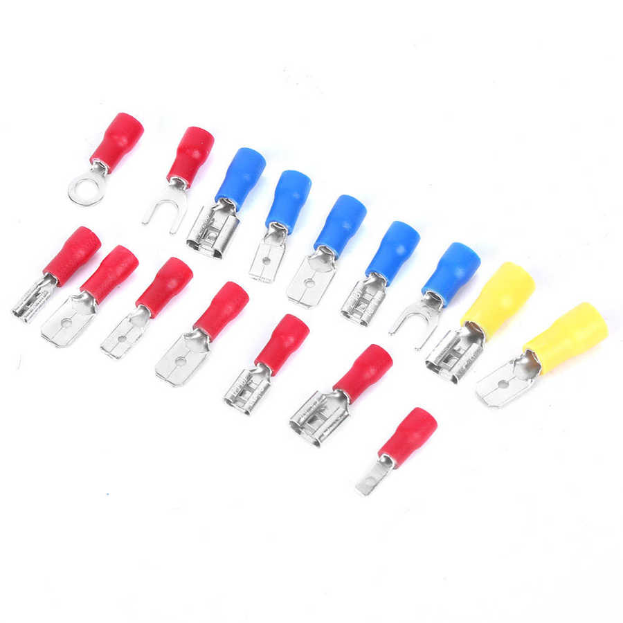 280Pcs Insulated Spade Crimping Terminal Set Insulated Wire Electrical