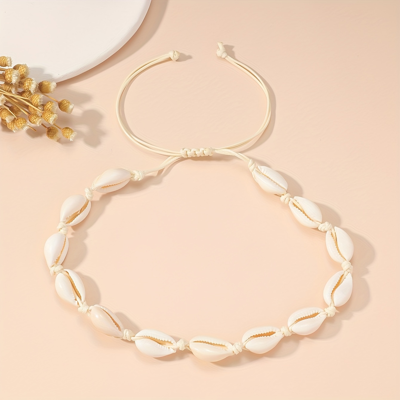 1pc minimalistiske skjellkjeder for damer, personlighet vintage bohemsk strand reisestil smykker tilbehør