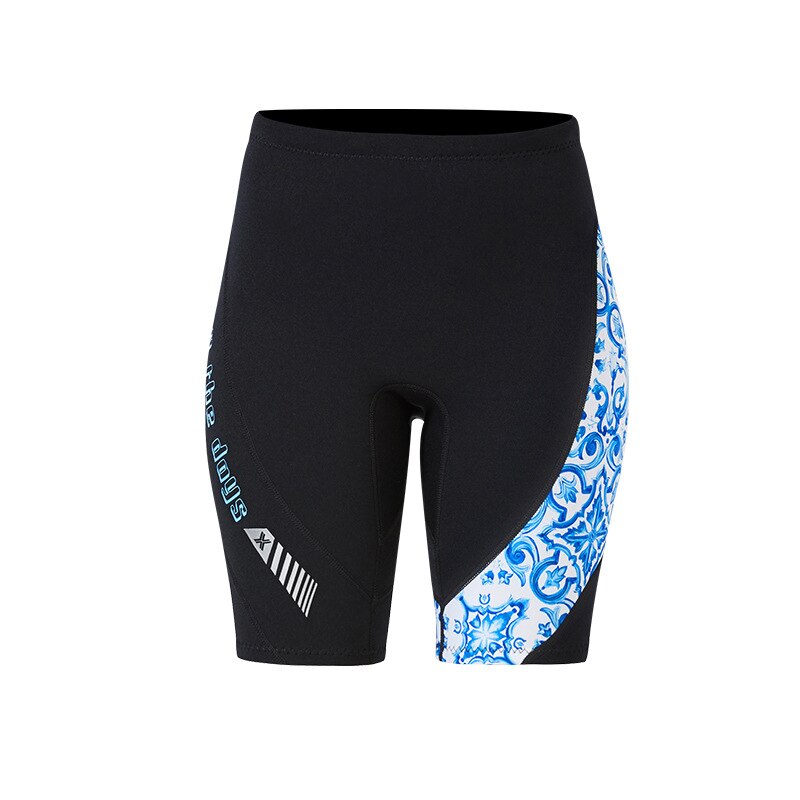 Wetsuits Pants Shorts 1.5mm Neoprene Canoeing Swimming Pants for Men Women Printed Scuba Diving Surfing Snorkeling Bottom: 4 / XL