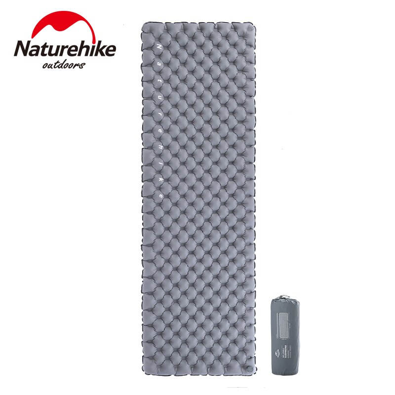 Naturehike 40D Nylon Tpu Dubbele-Airbag Camping Opblaasbare Mat Ultralight Tent Matras Slapen Luchtkussen Voor Outdoor Reizen