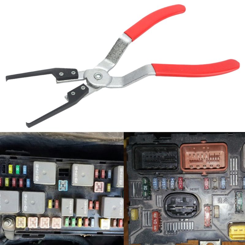 Auto relais demontage klem zekering trekker auto verwijderaar tang clip reparatie handgereedschap