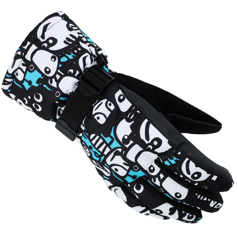 Gants De Ski pour femmes Guantes De Invierno en plein air mitaines De Snowboard imperméables et cachemire pour hommes Plus gants De Ski pour adultes en coton: COLOR3 / M
