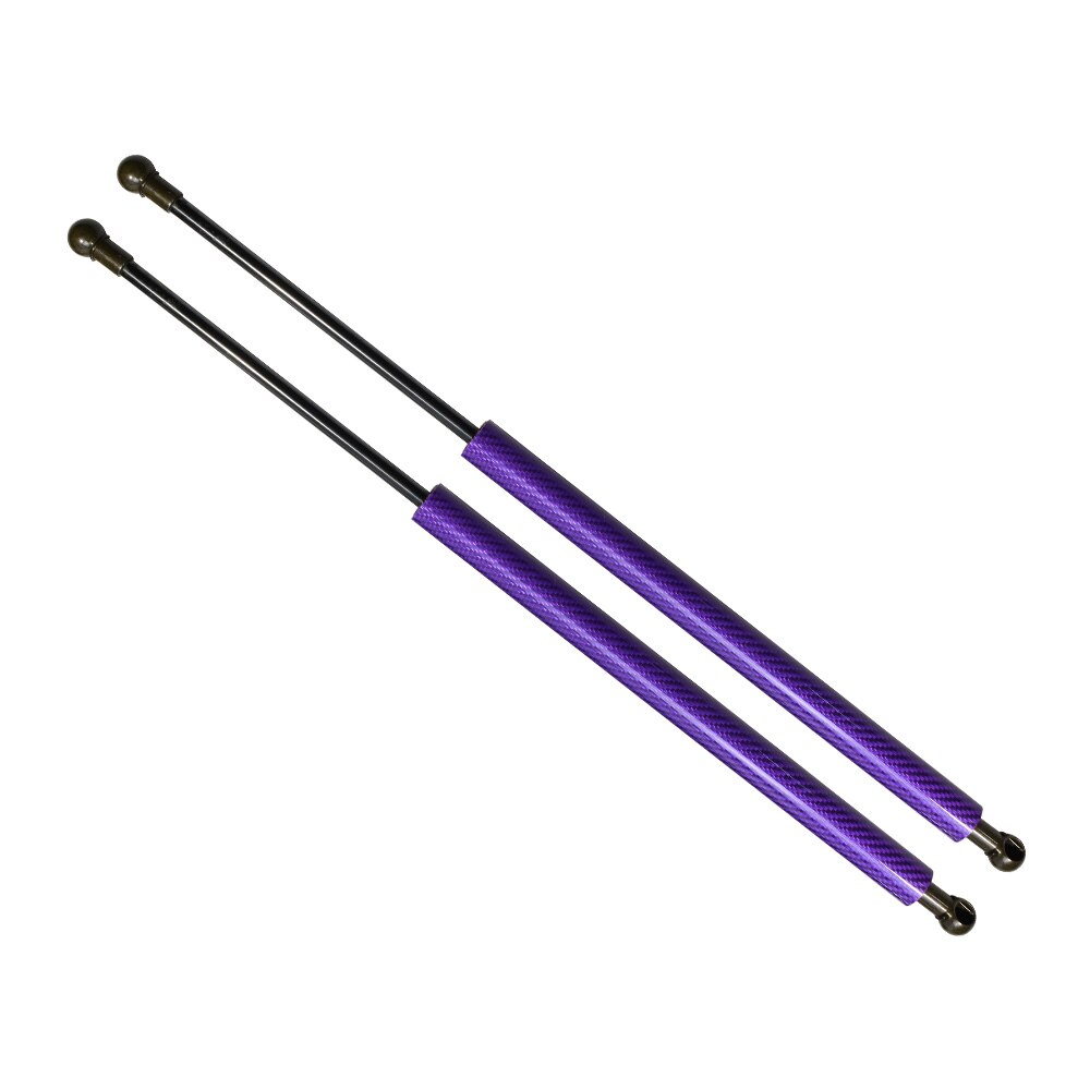 for Mitsubishi Evolution X EVO 10 CZ4A Car Front Hood Bonnet Gas Struts Lift Support Shock Damper Charged Carbon Fiber: Carbon Fiber purple