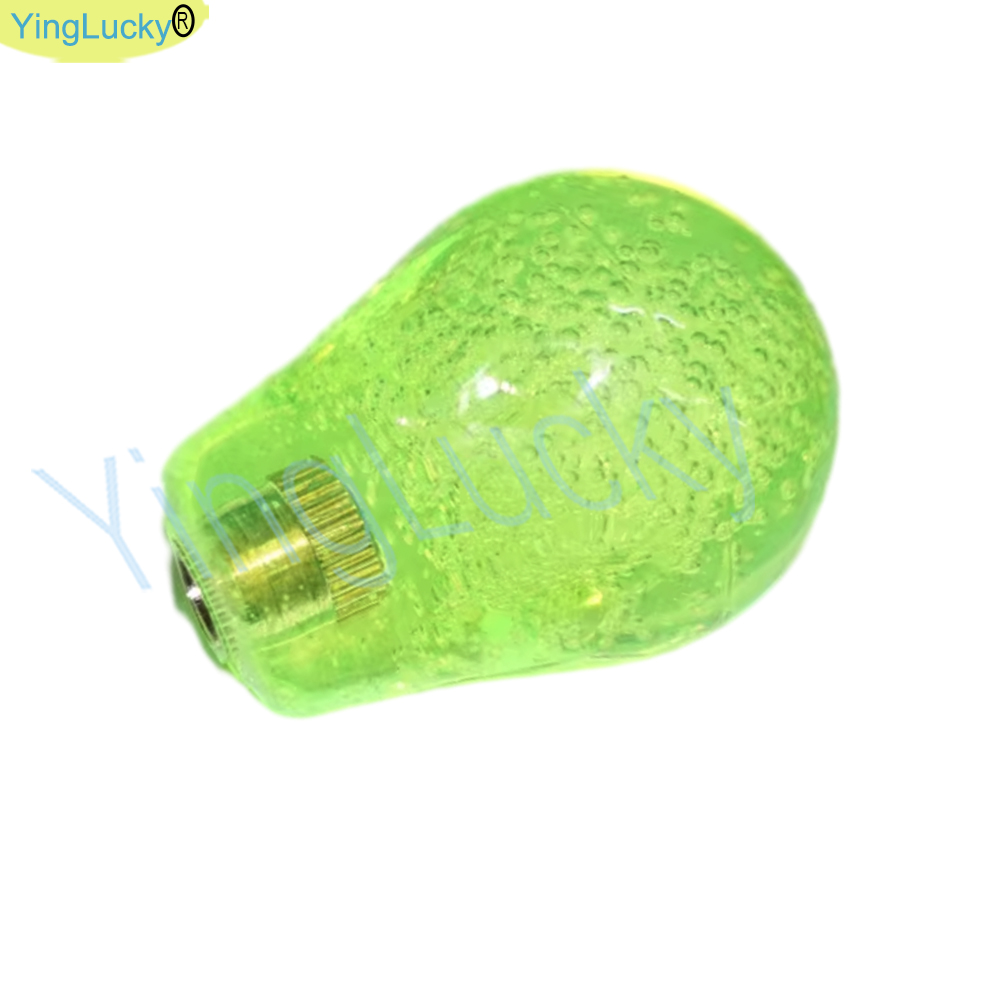 1 stk. krystal oval kuglehoved arkade joystick 35mm kuglehoveder kan erstatte det farverige joystick kuglehoved: Gul