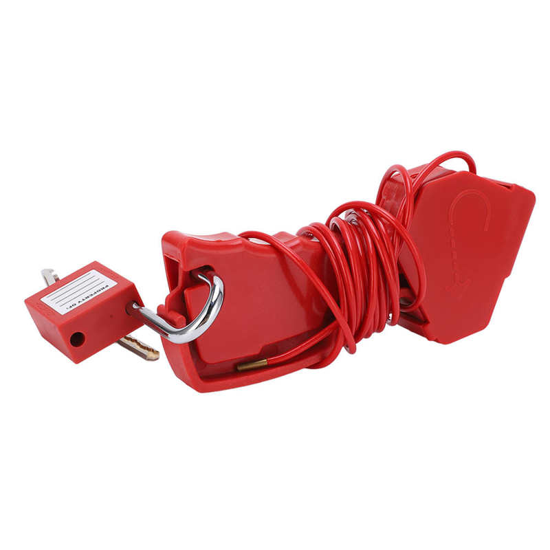 Cable Lock Adjustable Cable Lock 2.4 Meters for Home for Factory for Industry