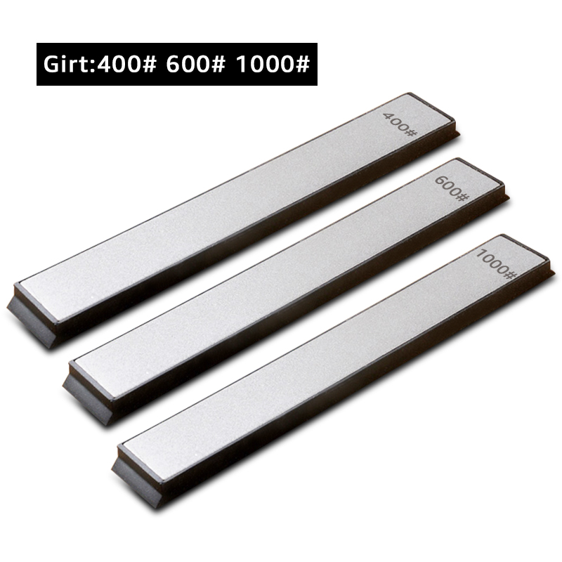 Knivsliper diamant vinkelslipestein bryne knivsliperverktøy 240 400 600 1000 korn: 400 600 1000 grus