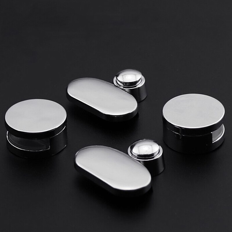 Advertising Plate Glass Clamp Fixed Clip Mirror Fixed Fitting Bathroom Mirror Glass Mirror Hinger Fixed Accessories