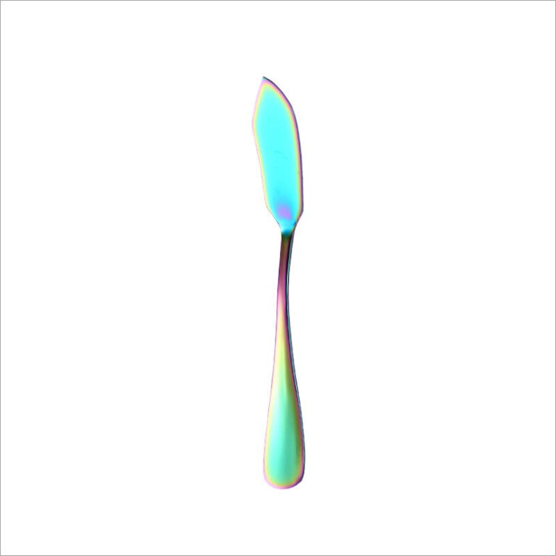 Rustfrit stål multifunktion ost dessert syltetøjsspreder smørskærer kniv chokolade pizza skovl køkkenværktøj