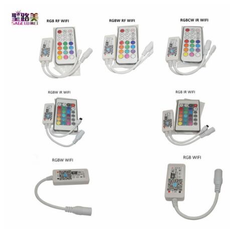 Magic Home DC5V 12V 24V Bluetooth Draadloze Wifi Controller, rgb/Rgbw Ir Rf Led Controller Voor 5050 WS2811 WS2812B Pixel Led Strip