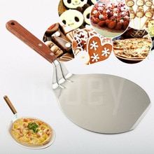 Brand Rvs Pizza Schil Schop Spatel Cake Lifter Paddle Bakplaat
