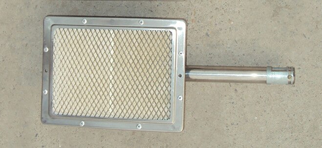 Shawarma Machine Gas Ceramic Infrared Burner Doner Kebab Machine Heating Element Vertical Bbq Grill Fitting Parts: longest tube