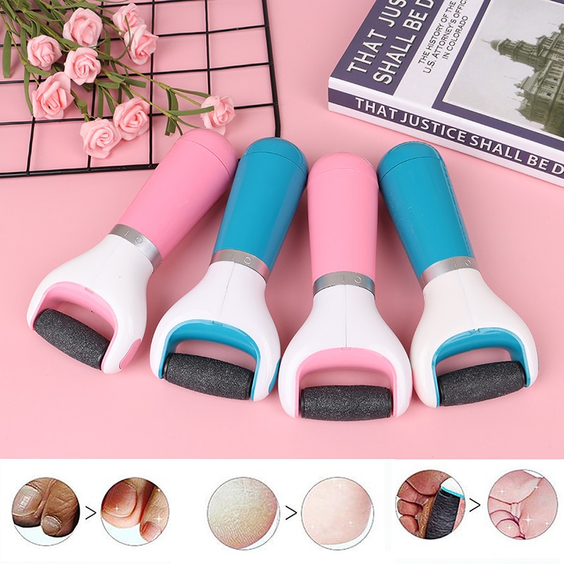 Electric Foot file Care Tool Feet Hard Dead Skin Removal Battery Power Foot USB Exfoliator Heel Callus Remover Pedicure Device