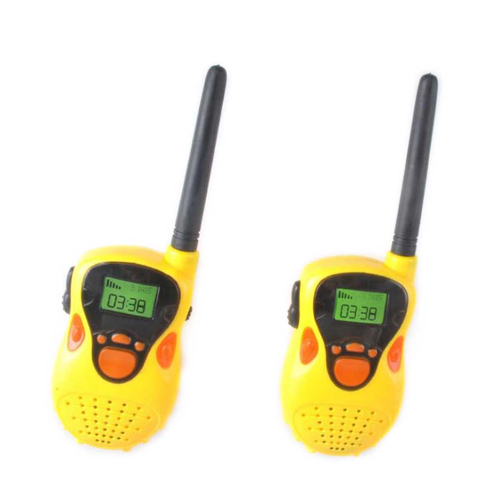 2 Stuks Intelligente Walkie Talkies Met Lcd Display Zaklamp Helder Geluid Waterdicht Ouder-kind Interactie Kid Pretend Speelgoed: C