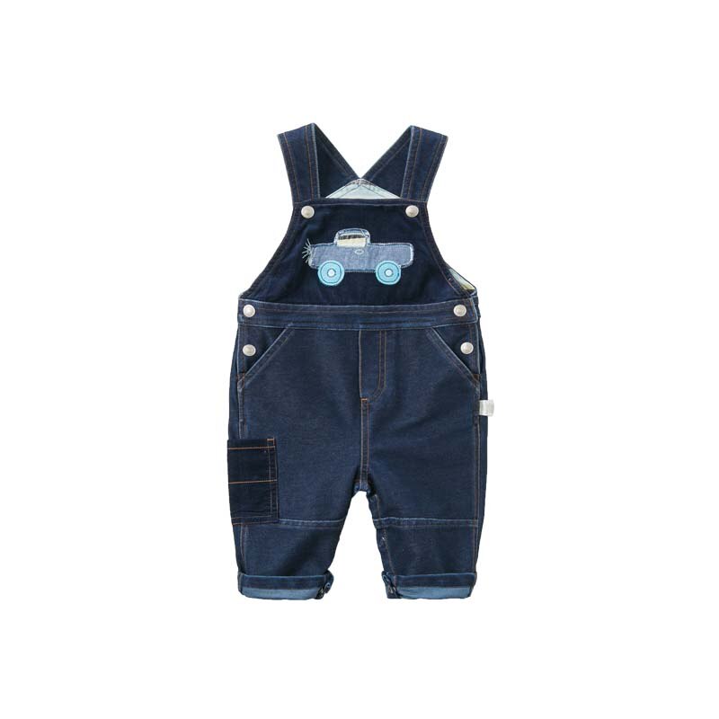 Jean d'automne pour enfants | DBA7839, bella baby, salopette pour enfants boutique, doux denom: 18M