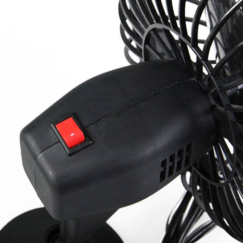 1 Pc Mini 4" DC 12V Suction Cup Auto Car Fan Multifunction Truck Vehicle Cooling Summer Air Fan Cooler Fan