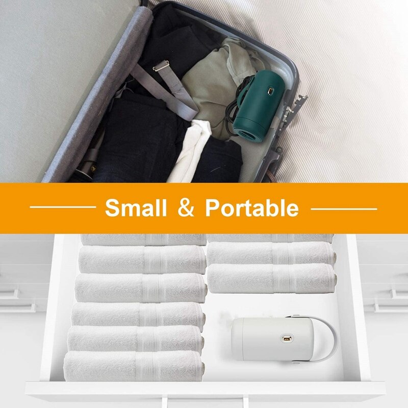 Portable Clothes Dryer Mini Retractable Dryer with 2 Working Modes Automatic Timer Shutdown for Anywhere Anytime