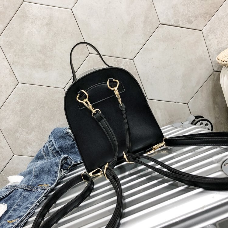 Brand Clear Small Backpack Transparent See Through Mini Daypack Female PVC Summer Bag