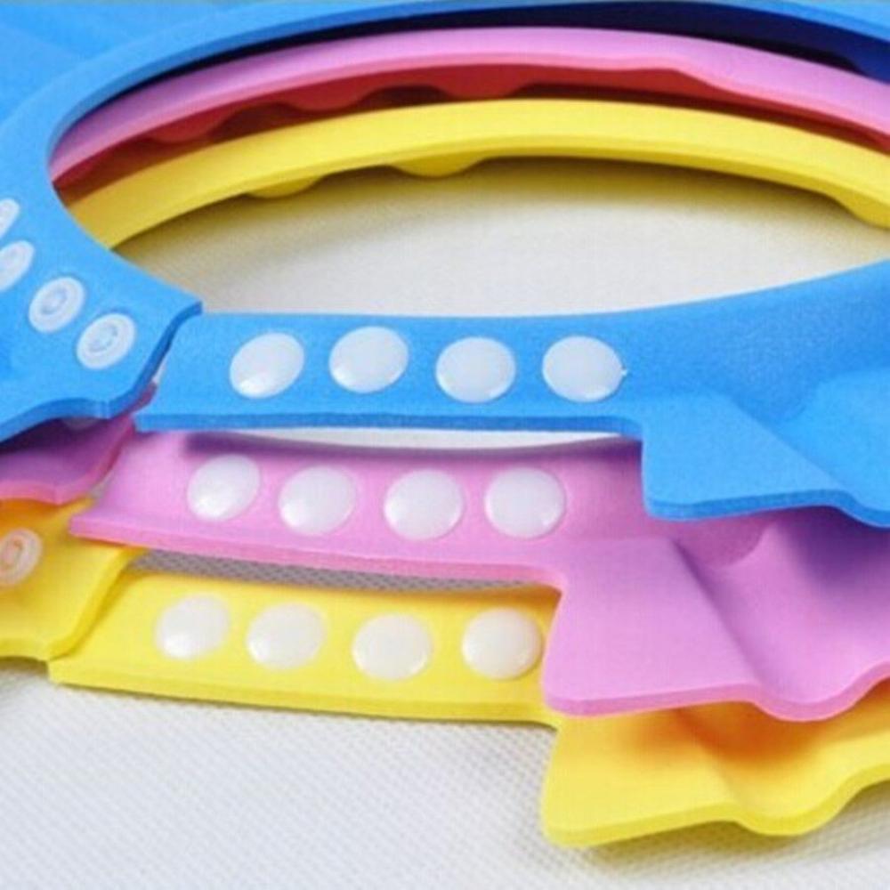 Baby kinderverzorging oogbeschermer hoed badmuts hoed baby kinderen zacht verstelbaar wasschild haarschild shampoo bad bad douchekap