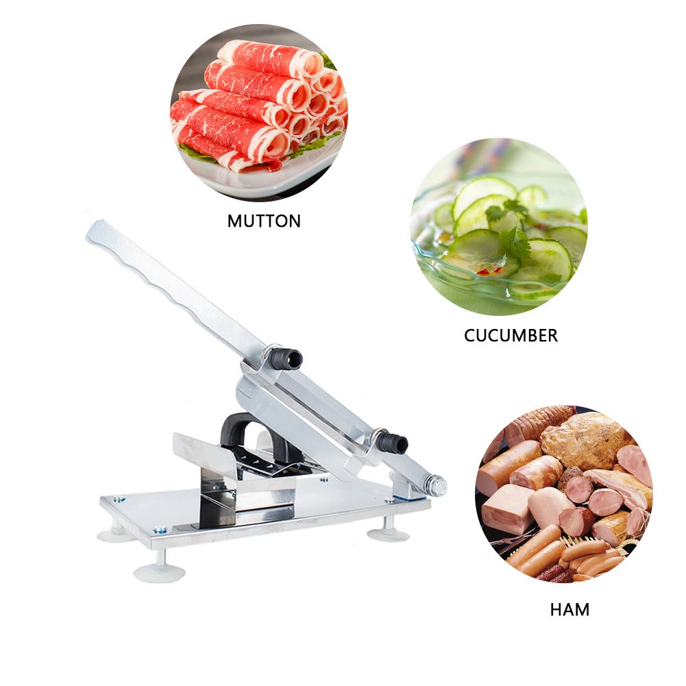 Frozen Beef Mutton Meat Slicer Food Cutting Tools Stainless Steel Home Manual Multifunctional Planer