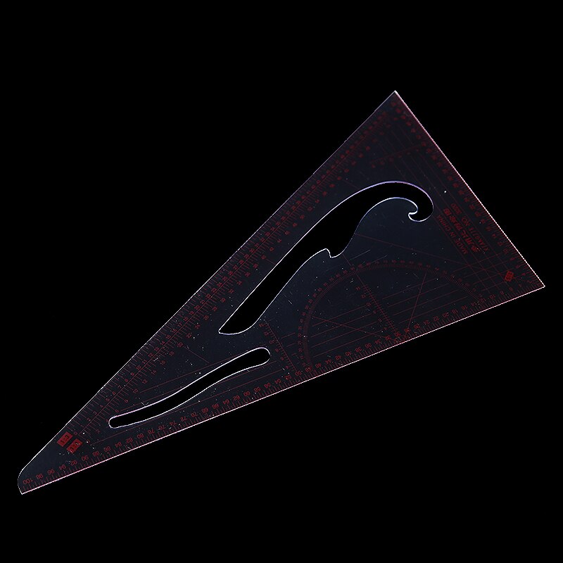 6pcs Sewing Ruler Set Measuring Gauges for Craft DIY Multi-function Quilting Seam Yardstick Sewing Patchwork Drawing Curve Ruler