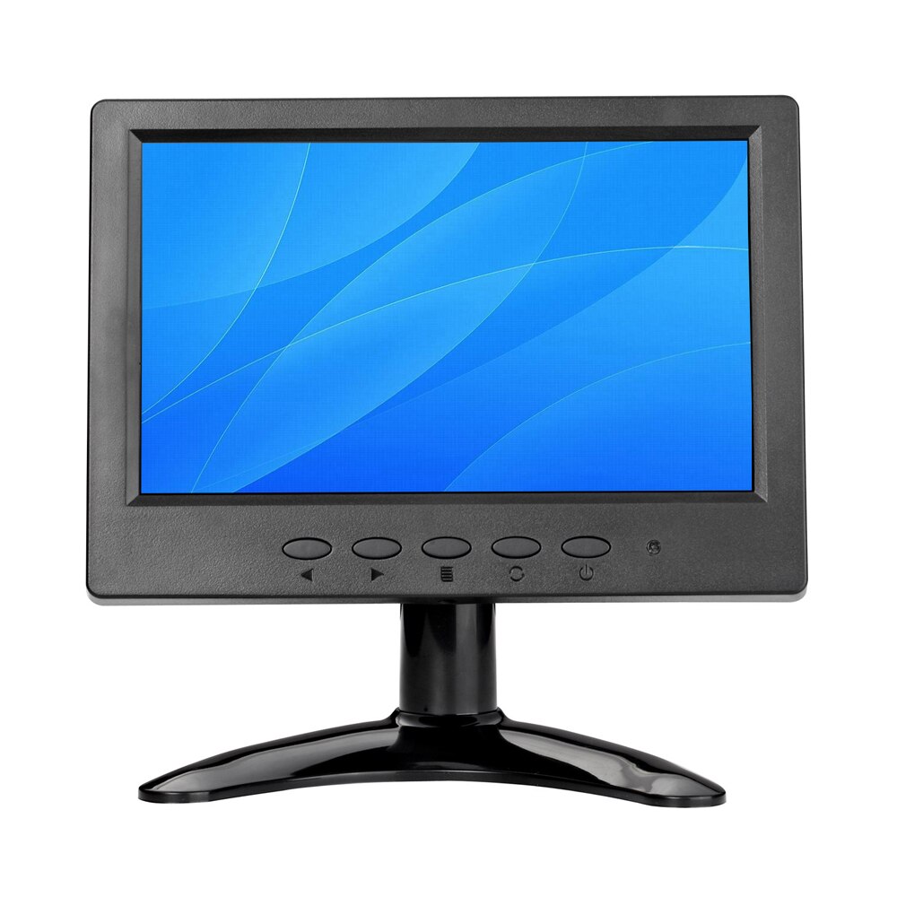 7 Inch BNC Monitor Small LCD Monitor/HDMI Lcd Monitor Portable LCD Monitor With AV/BNC/VGA/HDMI/USB Two Speakers