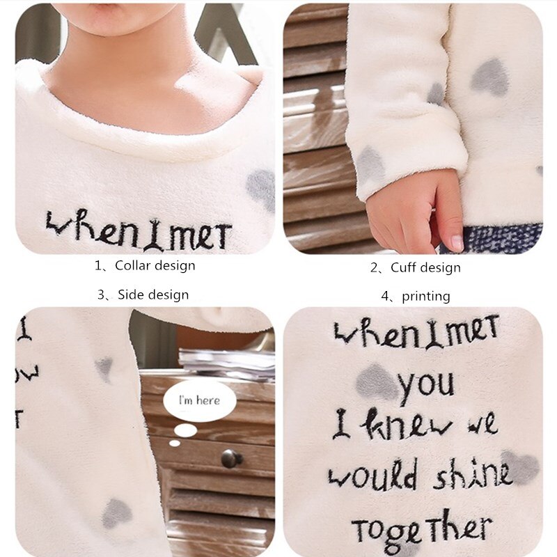 Julis sång familj vinter flanell pyjamas set varm söt förälder pyjamas barn pyjamas familj outfits pyjamas sovkläder