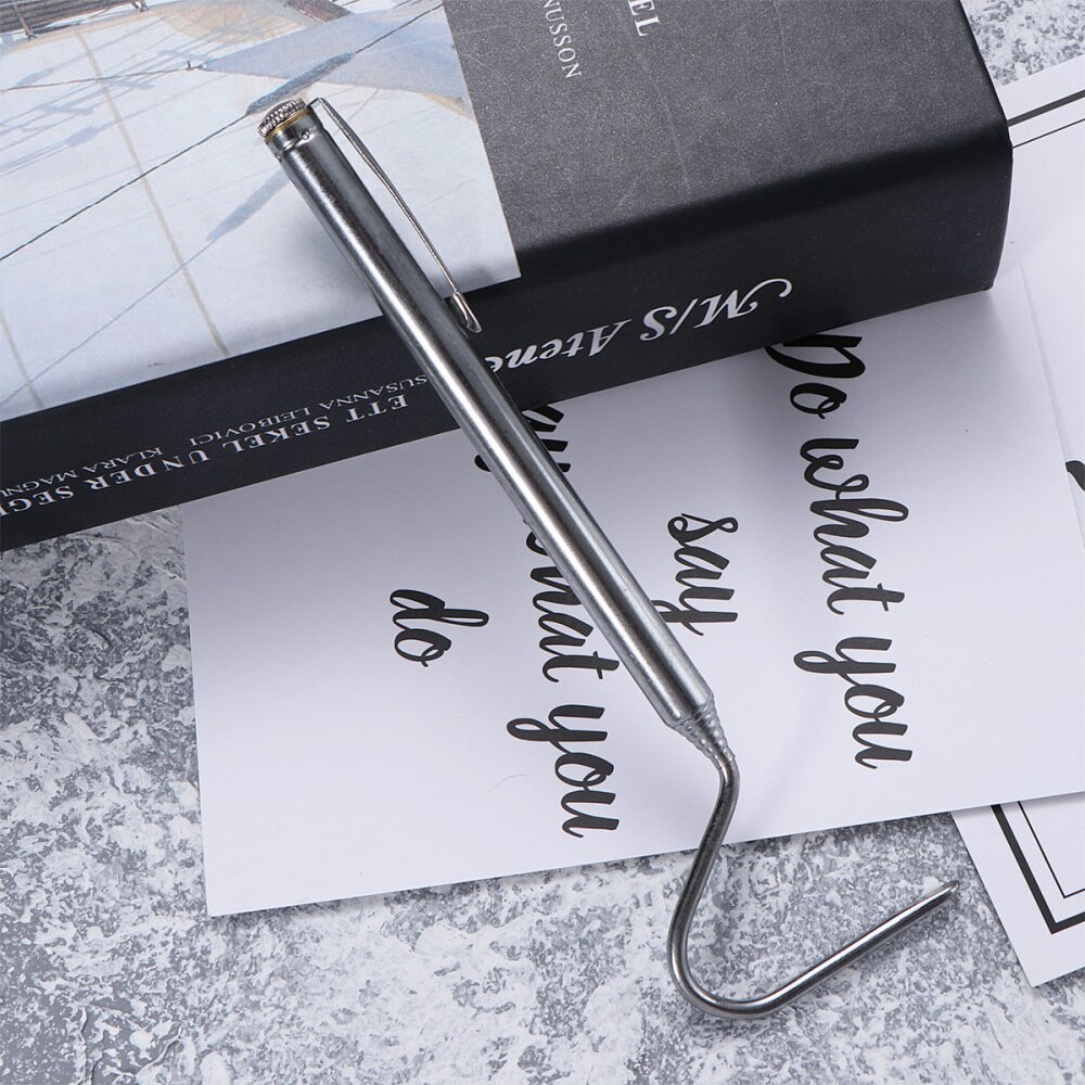 Roestvrijstalen slangenhaak intrekbaar reptielenherpgereedschap  (68cm)