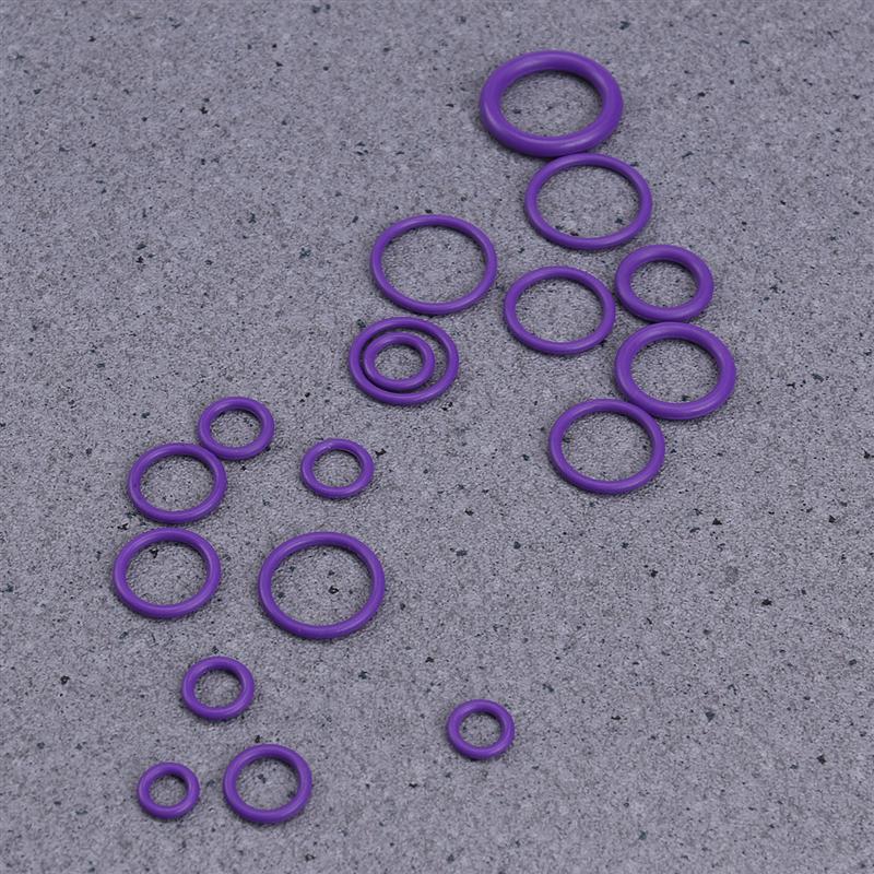 270 stk 18 størrelser o ring gummi isolering pakning skive sæler bil klimaanlæg kompressor sæler køretøj auto reparation værktøjssæt