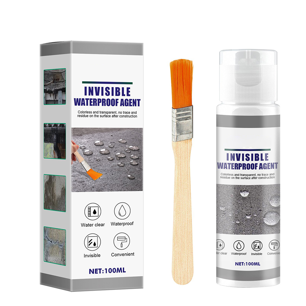 Spray sellador impermeable adecuado para diversas cuestiones de infiltración, no tóxico e inodoro, proporcionan protección fuerte y eficaz.: Rojo