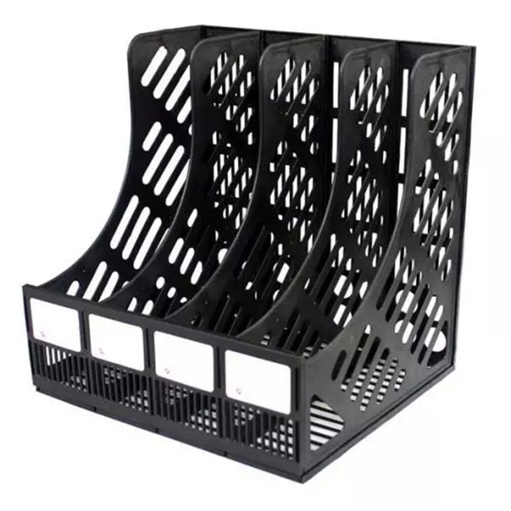 Porte-fichiers Document plateau 4-grille bureau stockage fichier organisateur maille fichiers étagère bureau fichier support de livre fournitures de bureau