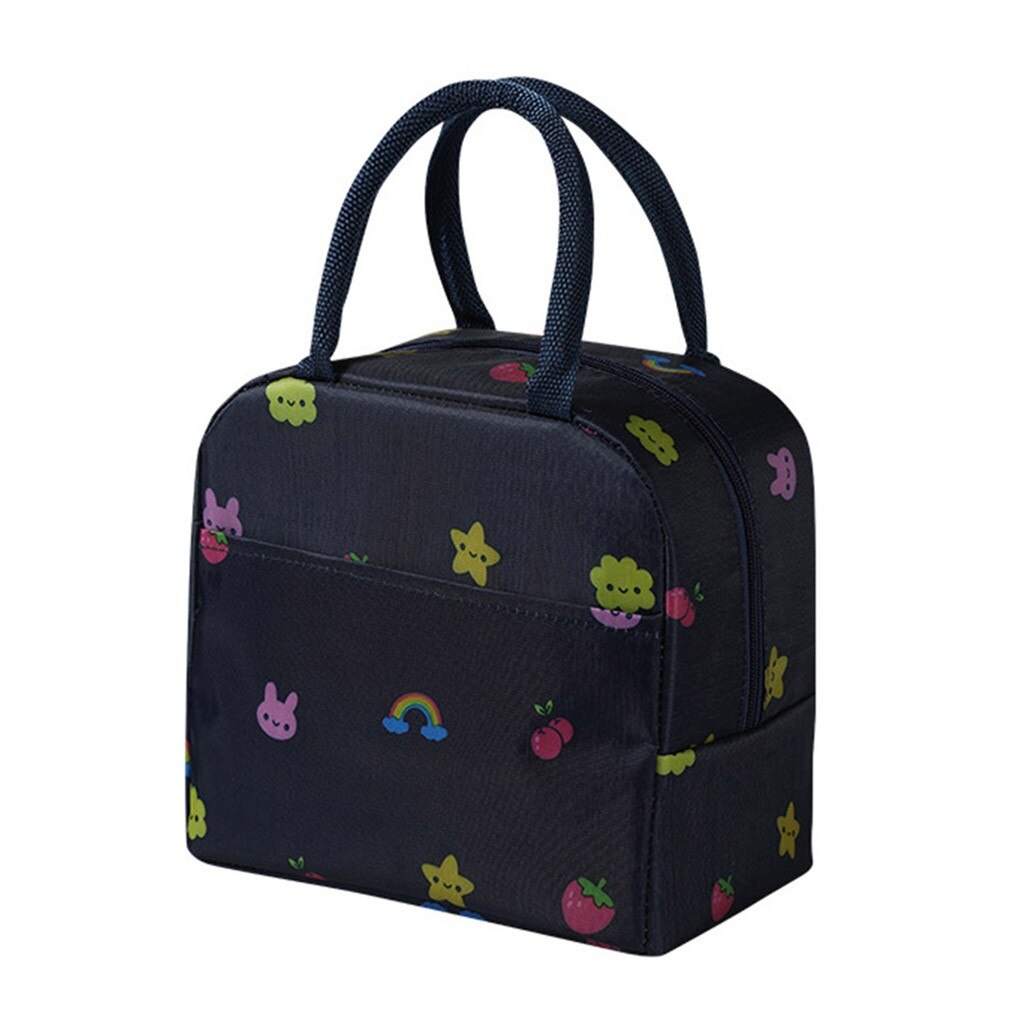 Borsa da pranzo per Picnic isolata per cartoni animati borsa da pranzo fredda portatile termica borsa da pranzo per alimenti termici borse da pranzo per Picnic per donna bambini