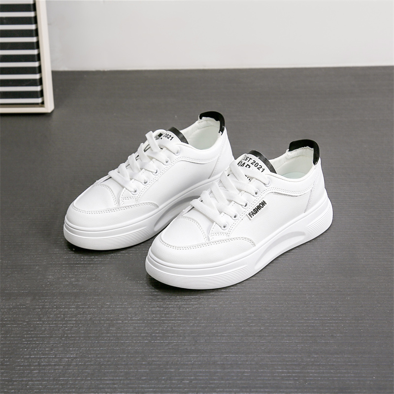 Tenis Feminino Women Tennis Shoes Autumn Female Sneakers White Leather Shoes Woman Fitness Gym Trainers Outdoor Walking Gym