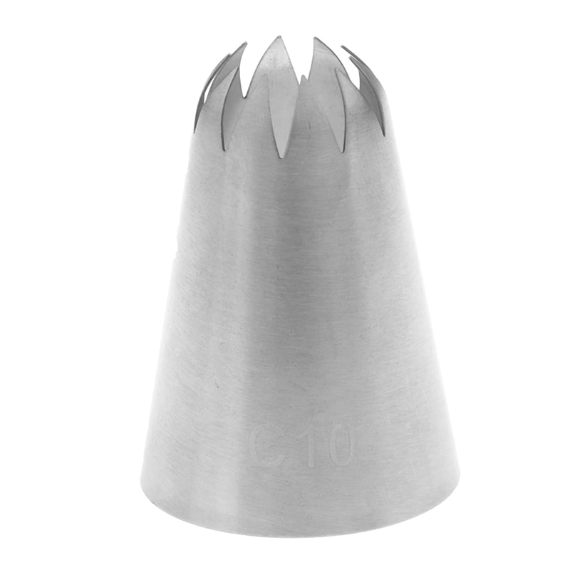 1PCS / 3PCS Stainless Steel Cake Head Icing Piping Nozzles Stainless Steel Cake Cream Decor Bakeware Pastry Tips #195,#366,#C10