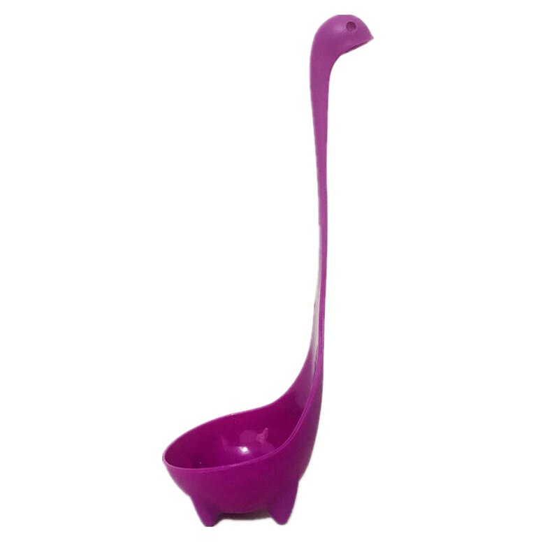 Kitchen Loch Ness Monster Soup Spoon Loch Ness Monster Plastic Spoon Dinosaur Soup Spoon Noodle Spoon