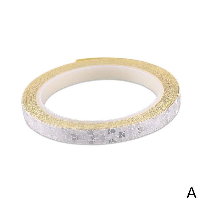 Bike Reflective Tape MTB Bicycle Reflective Sticker Adhesive Tape Bike Stickers Cool Mtb Bike Bicycle Cycling Weel Accessories: A