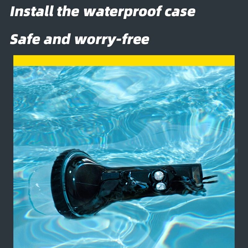 Schutzhülle für gimbal-kamera , 60m gehäuse, wasserdicht, zum schwimmen und surfen, für dji pocket 2