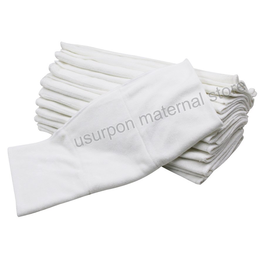 [Usurpon] 1 stück ECO bambus waschbar vorfalz windel bambus faser Baby Einfügung bambus faser einfüGen 36*36 cm für Baby windeln