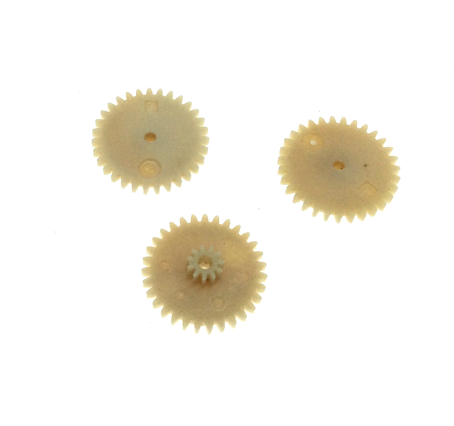 6pcs plastic gear for cassette deck audio player CD/VCD/DVD/LD tape recorder