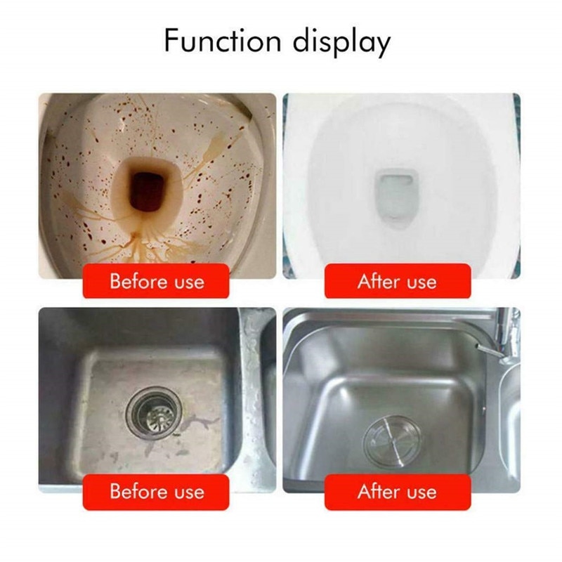 Original All-Purpose Cleaner Wc Sink & piso Dreno Cleaner ferramentas da cozinha Rápida Formação de Espuma limpador de cachimbo dreno cabelo catcher