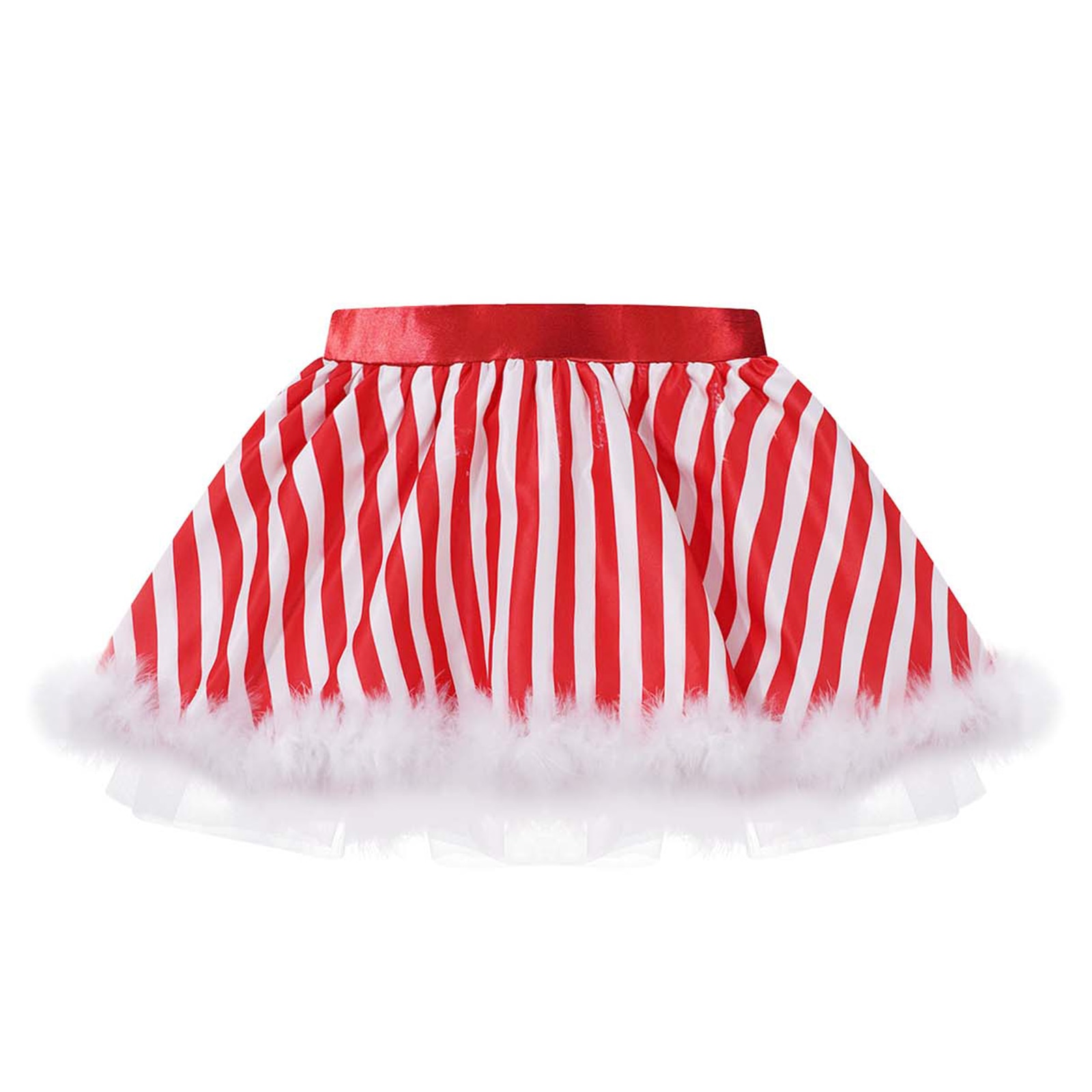 Kinderen Meisjes Kerst Cosplay Kostuums Rok Xmas Mini Pettiskirt Meisjes Nieuwjaar Fancy Party Stage Dance Dress Up Tule Rokken