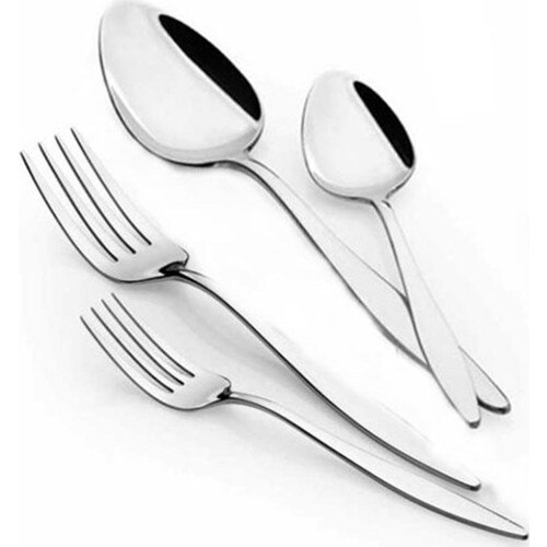 Spoon Set Dining Set Dining Set 60 Piece Dinnerware Tablespoon Turkey Family Pack sub-Saharan River Plain