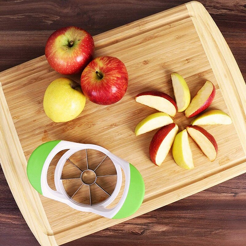 Apple Slicer - Corer - Divider - Cutter - Wedger Tool - 430 Grade Stainless Steel -Rust Resistant 2Pcs