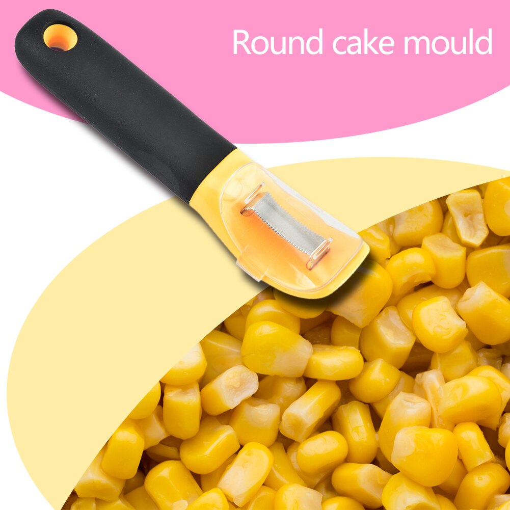 Stainless Steel Corn Stripper Cob Cutter Remove Kitchen Accessories Cooking Gadgets Kitchen Cob Remover Fruit Tool 29